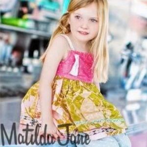 HTF Matilda Jane Hotline Phoebe Knot Apron Dress